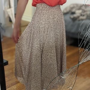 Flowy asymmetrical midi skirt. H&M size 0